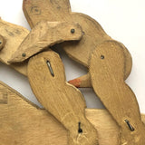 Erotic Mechanical Folk Art Wooden Toy