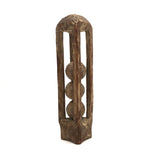 Antique Three Balls in Cage Carved Whimsy with Nice Details