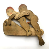 Erotic Mechanical Folk Art Wooden Toy