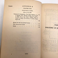 Artistic Crafts Series: Writing & Illuminating & Lettering, Edward Johnston, First Edition