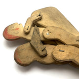 Erotic Mechanical Folk Art Wooden Toy