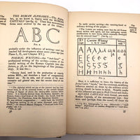 Artistic Crafts Series: Writing & Illuminating & Lettering, Edward Johnston, First Edition