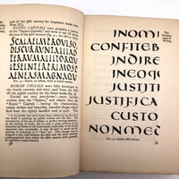 Artistic Crafts Series: Writing & Illuminating & Lettering, Edward Johnston, First Edition