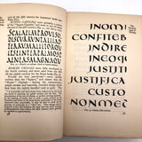 Artistic Crafts Series: Writing & Illuminating & Lettering, Edward Johnston, First Edition