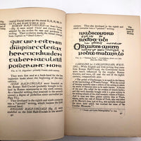 Artistic Crafts Series: Writing & Illuminating & Lettering, Edward Johnston, First Edition