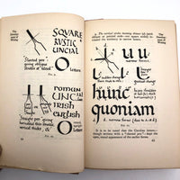 Artistic Crafts Series: Writing & Illuminating & Lettering, Edward Johnston, First Edition