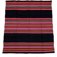 Colorful Handmade Peruvian Oveja Wool Vintage Textiles