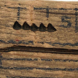 Wonderful (Almost) 8 Inch Handmade Wooden Ruler