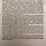 1872 Samuel R. Wells Phrenology Handbook with Illustrations