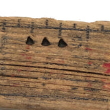 Wonderful (Almost) 8 Inch Handmade Wooden Ruler