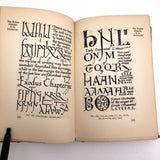 Artistic Crafts Series: Writing & Illuminating & Lettering, Edward Johnston, First Edition