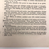 1872 Samuel R. Wells Phrenology Handbook with Illustrations