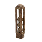 Antique Three Balls in Cage Carved Whimsy with Nice Details