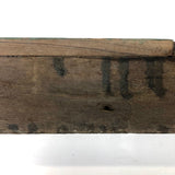 Gorgeous Antique Green Painted Carved Architectural Molding - 41 Inches