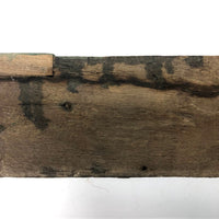 Gorgeous Antique Green Painted Carved Architectural Molding - 41 Inches