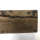 Gorgeous Antique Green Painted Carved Architectural Molding - 41 Inches