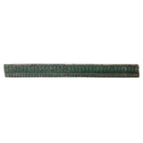 Gorgeous Antique Green Painted Carved Architectural Molding - 41 Inches