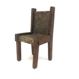 Sweet Little Handmade, Wallpapered Wooden Chair