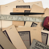 J.L Hammett Co. Antique School Supplies Salesman Samples - Full Box