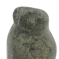 Wonderfully Primitive Inuit Stone Carved Owl
