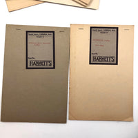 J.L Hammett Co. Antique School Supplies Salesman Samples - Full Box