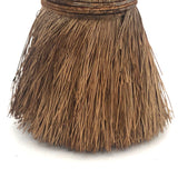 Sweet Old Primitive Straw Brush / Miniature Broom with Iron Wire and Nail