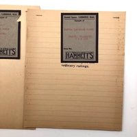 J.L Hammett Co. Antique School Supplies Salesman Samples - Full Box
