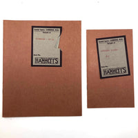 J.L Hammett Co. Antique School Supplies Salesman Samples - Full Box