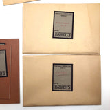 J.L Hammett Co. Antique School Supplies Salesman Samples - Full Box