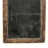 Antique School Slate with Two Sets of Carved Initials
