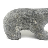 Elegant Inuit Carved Stone Polar Bear