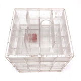 "Try It" c. 1960 Milton Bradley Lucite Ball in Maze Puzzle