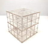 "Try It" c. 1960 Milton Bradley Lucite Ball in Maze Puzzle