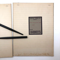 J.L Hammett Co. Antique School Supplies Salesman Samples - Full Box