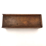 Nice Old Bone and Ebony Complete Double Six Dominoes in Original Slide Top Box