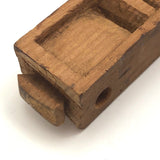 Unusual Tall Carved Geometric Totem-like Whimsy!
