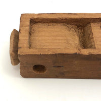 Unusual Tall Carved Geometric Totem-like Whimsy!