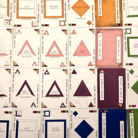 Rayo Card Co. Pyramid Solitaire Card Game c. 1907