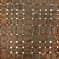 Gorgeous Rusty Woven Iron Antique Trivet