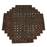 Gorgeous Rusty Woven Iron Antique Trivet