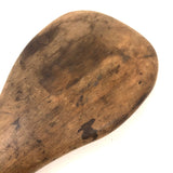 Humble, Beautiful Antique Carved Wooden Spoon / Butter Paddle