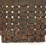 Gorgeous Rusty Woven Iron Antique Trivet