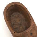 Little Carved Wooden Shoe