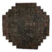 Gorgeous Rusty Woven Iron Antique Trivet
