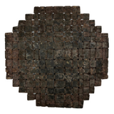 Gorgeous Rusty Woven Iron Antique Trivet