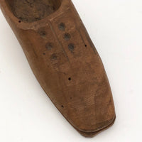 Little Carved Wooden Shoe