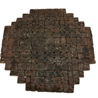 Gorgeous Rusty Woven Iron Antique Trivet