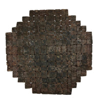 Gorgeous Rusty Woven Iron Antique Trivet