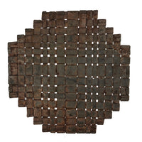 Gorgeous Rusty Woven Iron Antique Trivet
