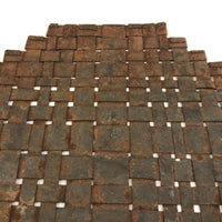 Gorgeous Rusty Woven Iron Antique Trivet